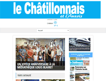 Tablet Screenshot of lechatillonnaisetlauxois.fr